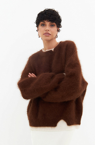 Свитер из ангоры 