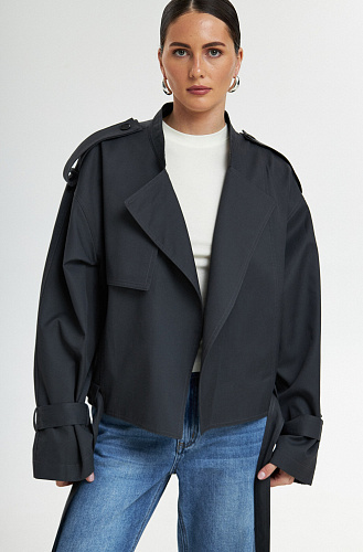 Укороченный тренч 