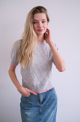 Топ трикотажный