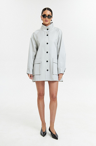 Куртка прямого кроя