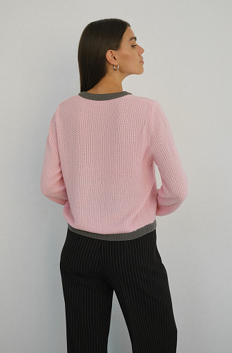 Кардиган с перламутровыми пуговицами