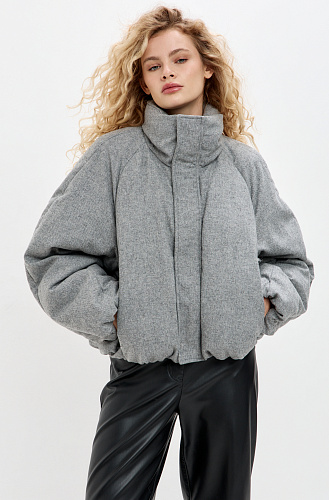  Пуховик из шерсти