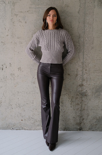 Джемпер косы