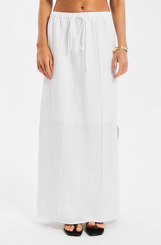 Юбка льняная