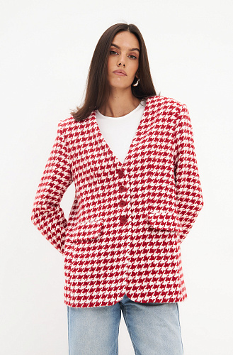 Жакет гусиная лапка