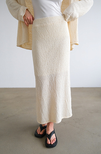 Юбка трикотажная