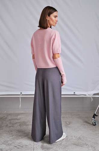 Брюки широкие