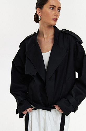 Укороченный тренч 