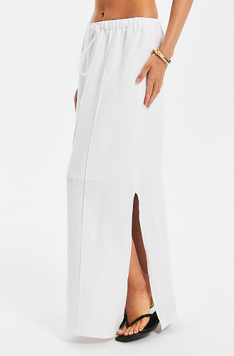 Юбка льняная